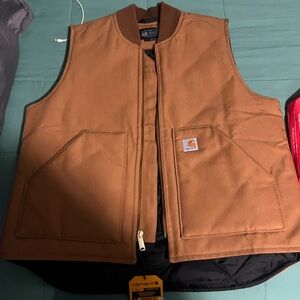 Carhartt Men's Tan Work Vest